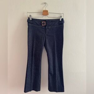 Zara Capris denim culottes made in Spain denim